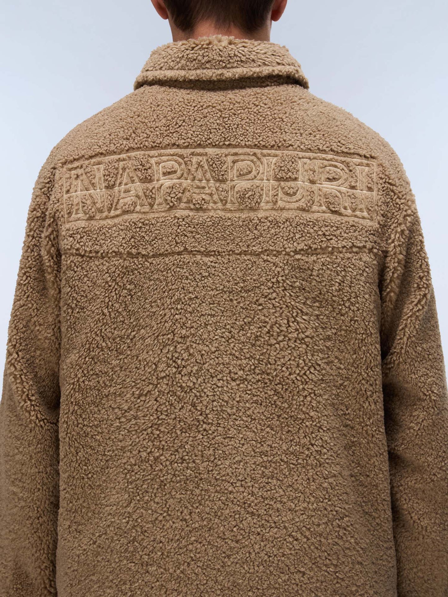 Napapijri T-Lule, overshirt da uomo beige