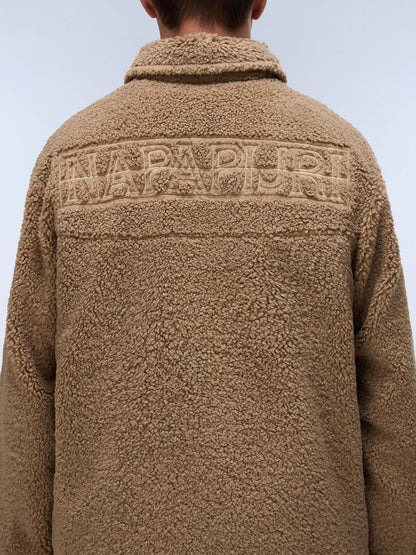 Napapijri T-Lule, overshirt da uomo beige
