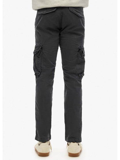 PANTALONE CARGO SUPERDRY DA UOMO NERO