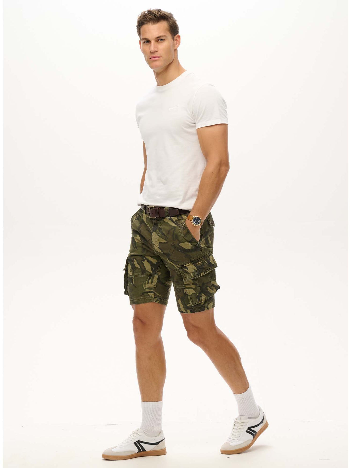 SHORT CARGO SUPERDRY DA UOMO CAMOUFLAGE