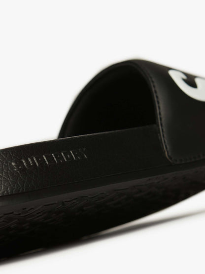 CIABATTA GRAPHIC POO SUPERDRY UOMO NERO-BIANCO