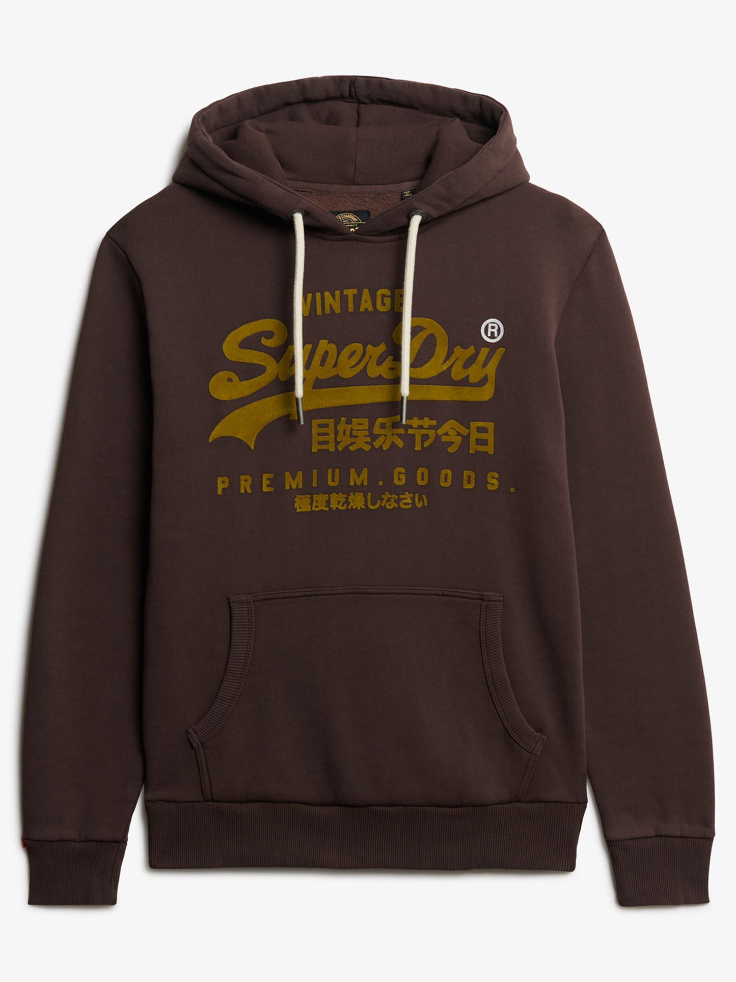 FELPA VL TONAL SUPERDRY DA UOMO MARRONE