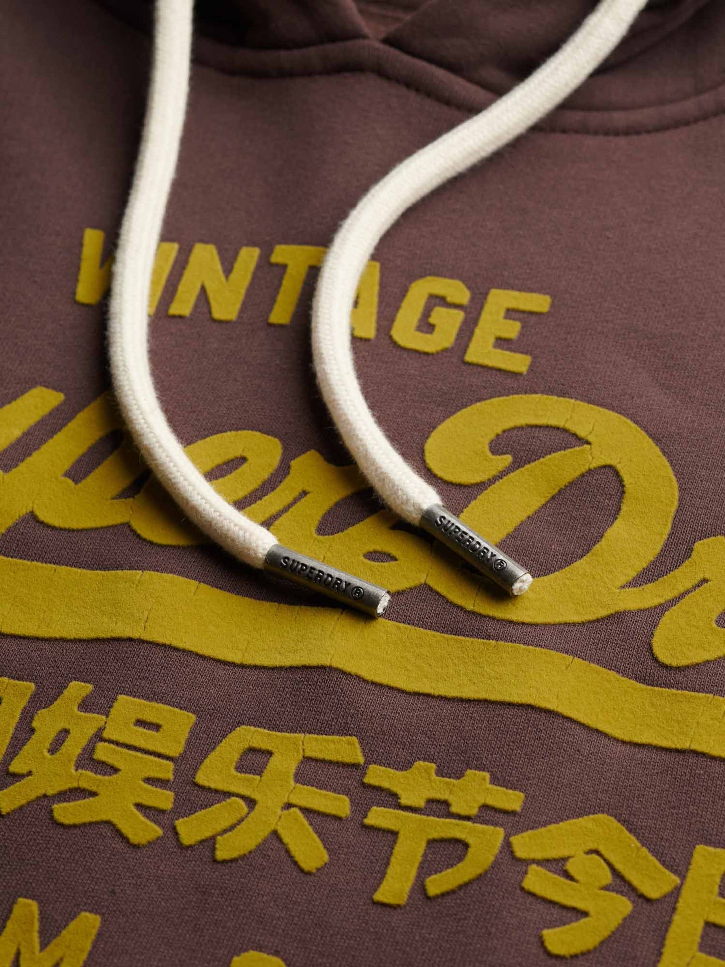 FELPA VL TONAL SUPERDRY DA UOMO MARRONE