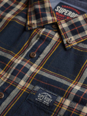 CAMICIA COLLO BUTTON DOWN SUPERDRY DA UOMO GIALLO