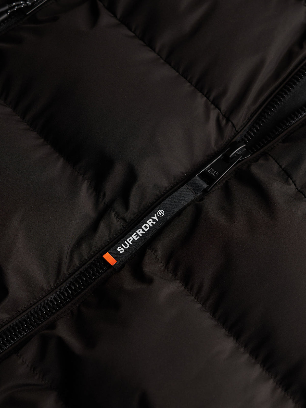 Superdry sport puffe giubbino da uomo nero