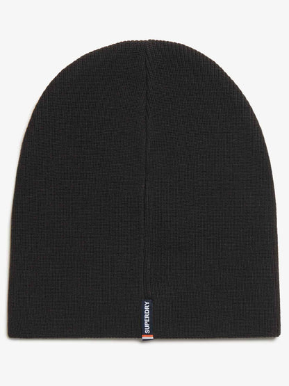 CAPPELLO IN MAGLIA SUPERDRY DA UOMO NERO