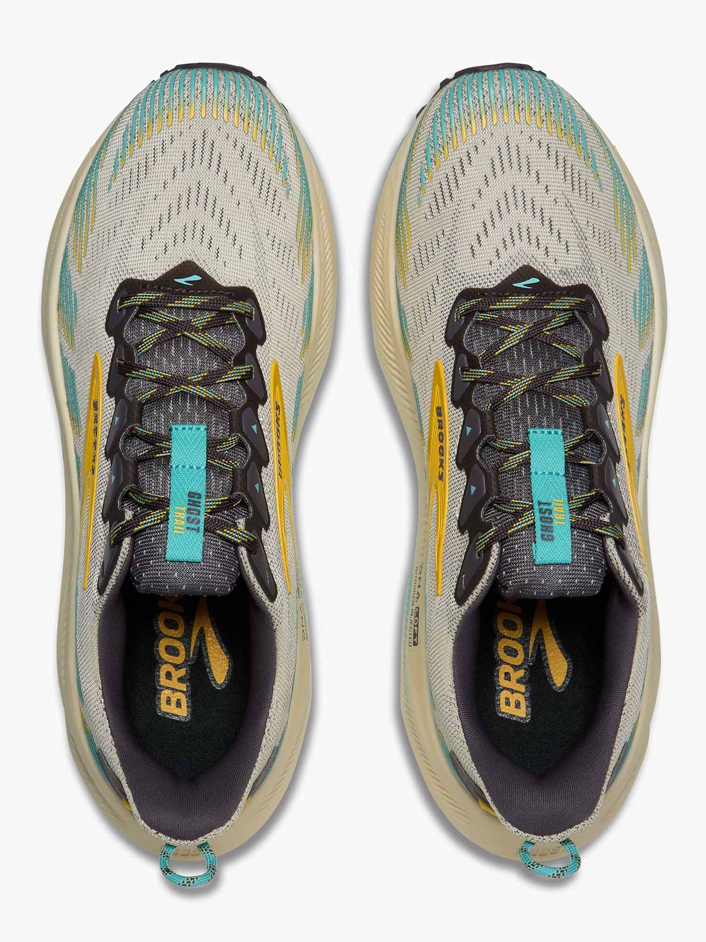 SCARPA RUNNING SABBIA BROOKS GHOST TRAIL DA UOMO