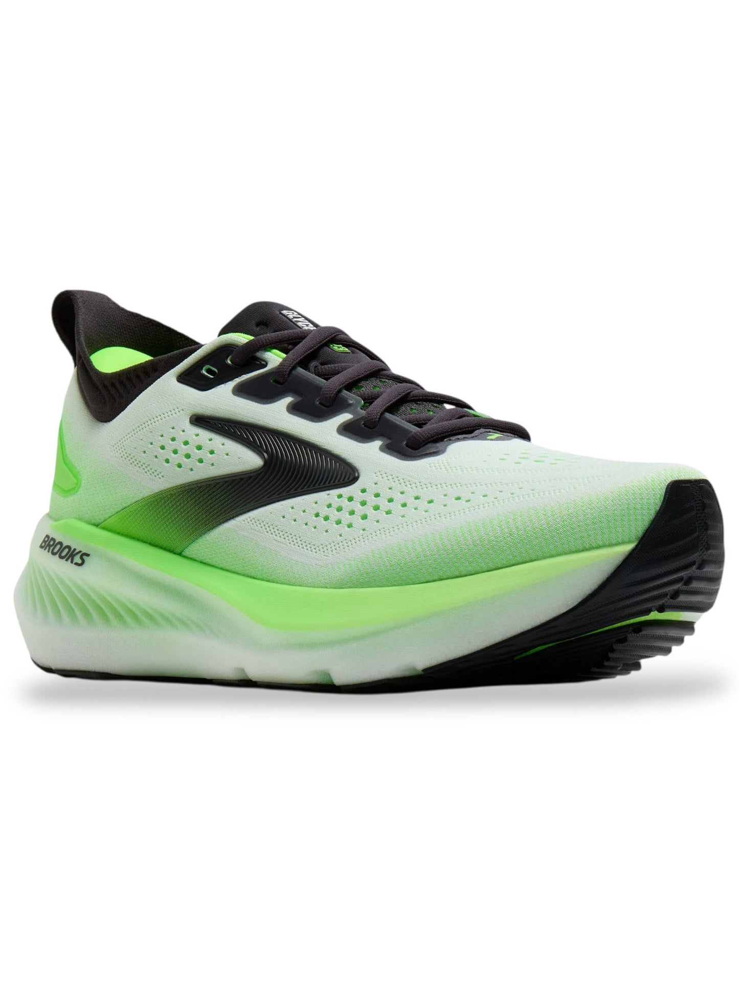 SCARPA RUNNING BIANCO VERDE BROOKS GLYCERIN 23 DA UOMO