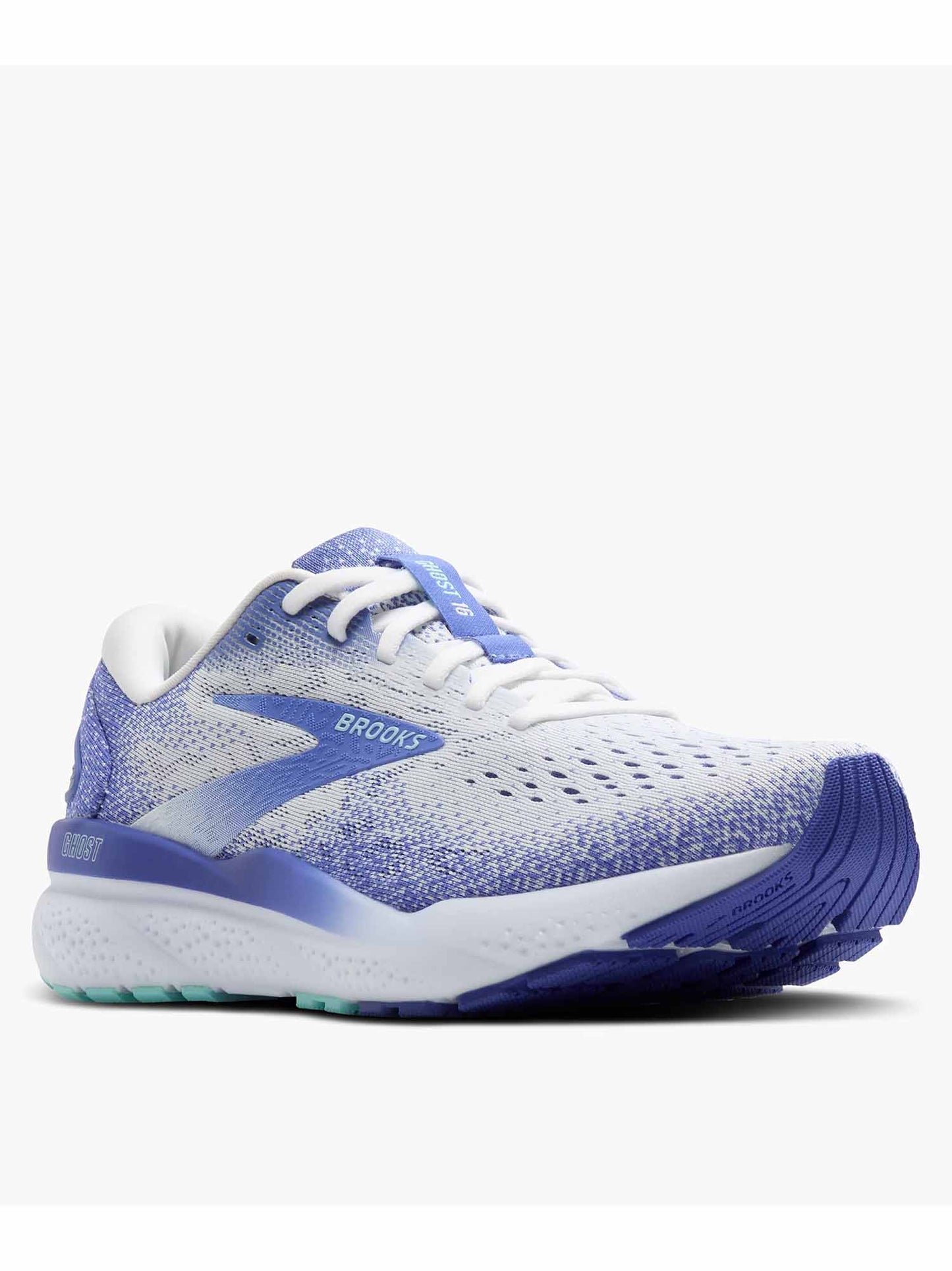BROOKS GHOST 16 - BIANCO-VIOLA