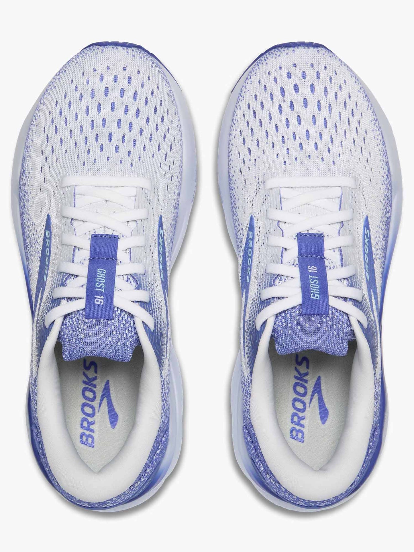 BROOKS GHOST 16 - BIANCO-VIOLA