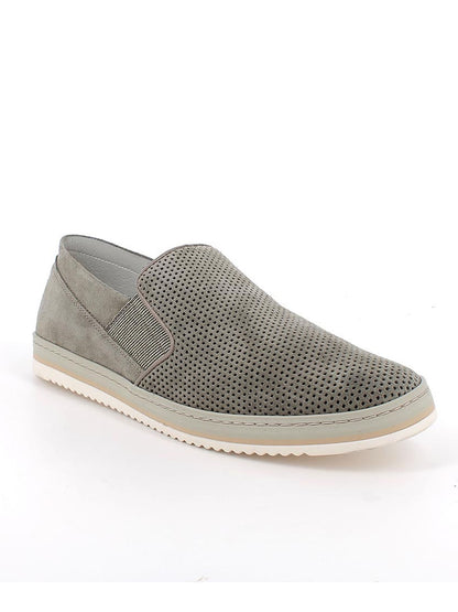 Mocassino verde da uomo IGI&CO Brando in pelle scamosciata