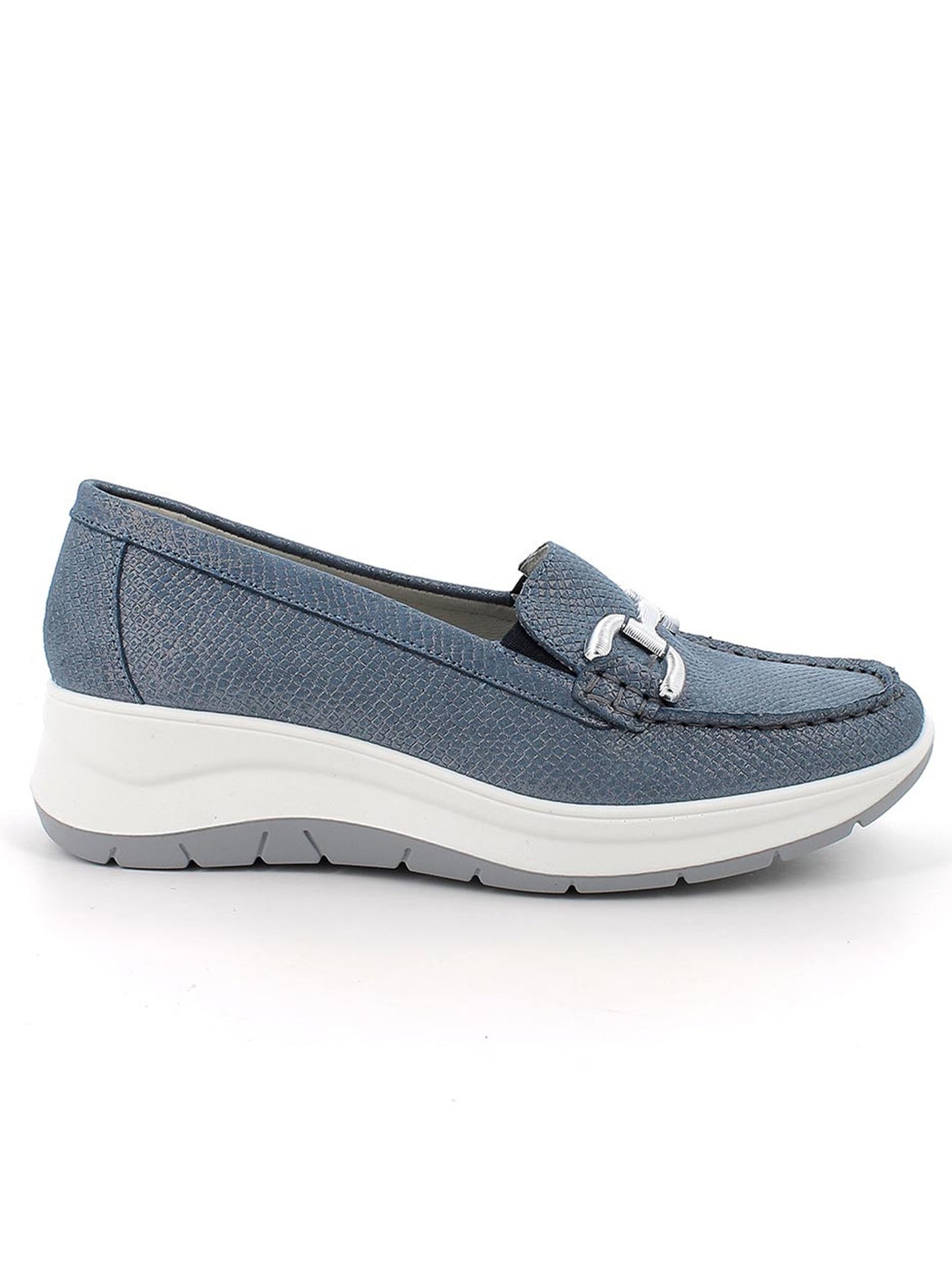 Mocassino donna IGI&Co Margo oro con zeppa e soletta removibile