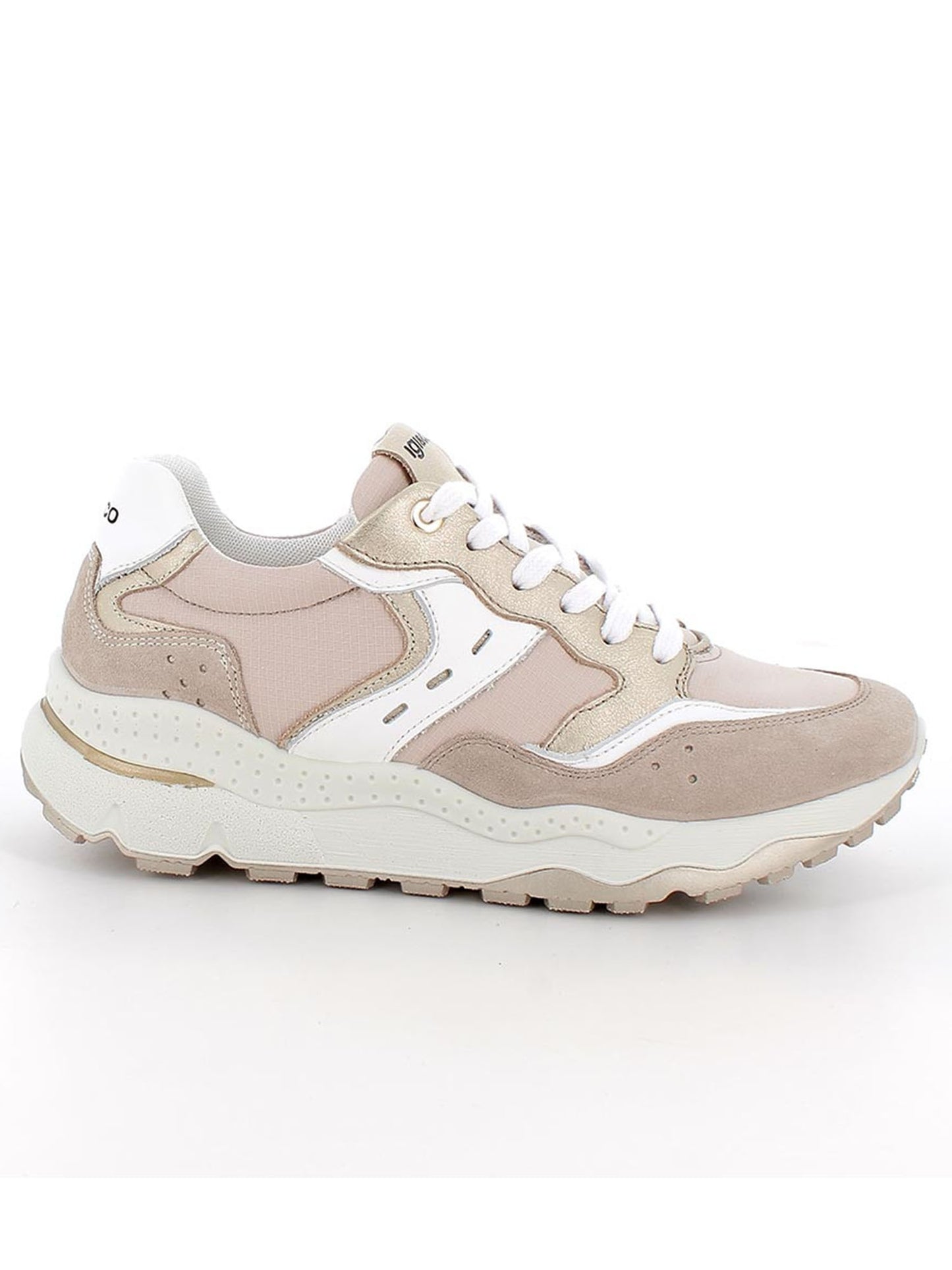Sneakers da donna Igi&Co Artika in crema comode e casual