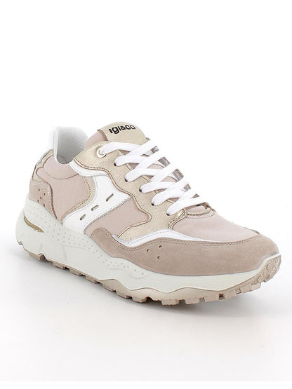 Sneakers da donna Igi&Co Artika in crema comode e casual