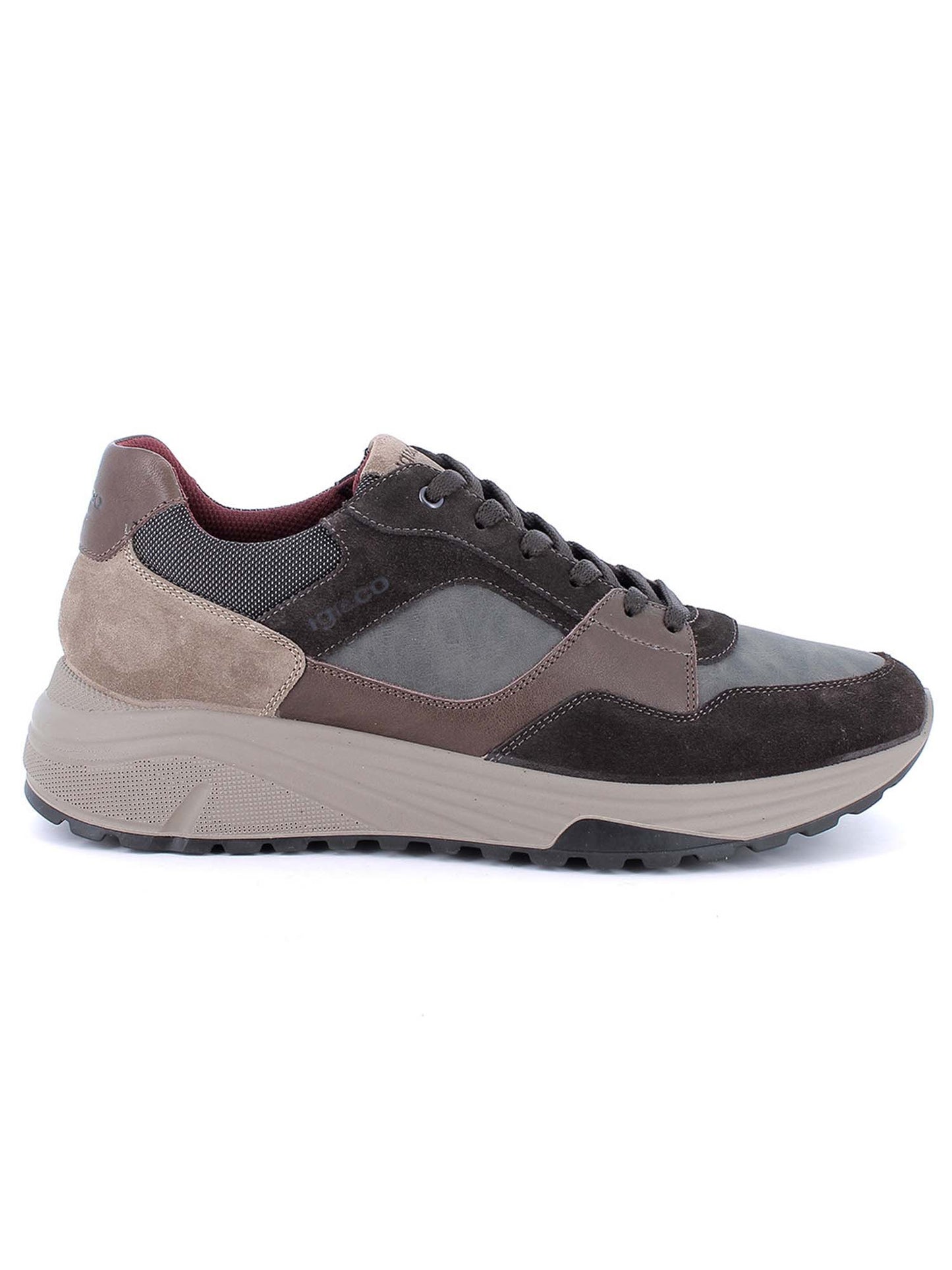 Igi&Co Seth, sneakers da uomo marroni