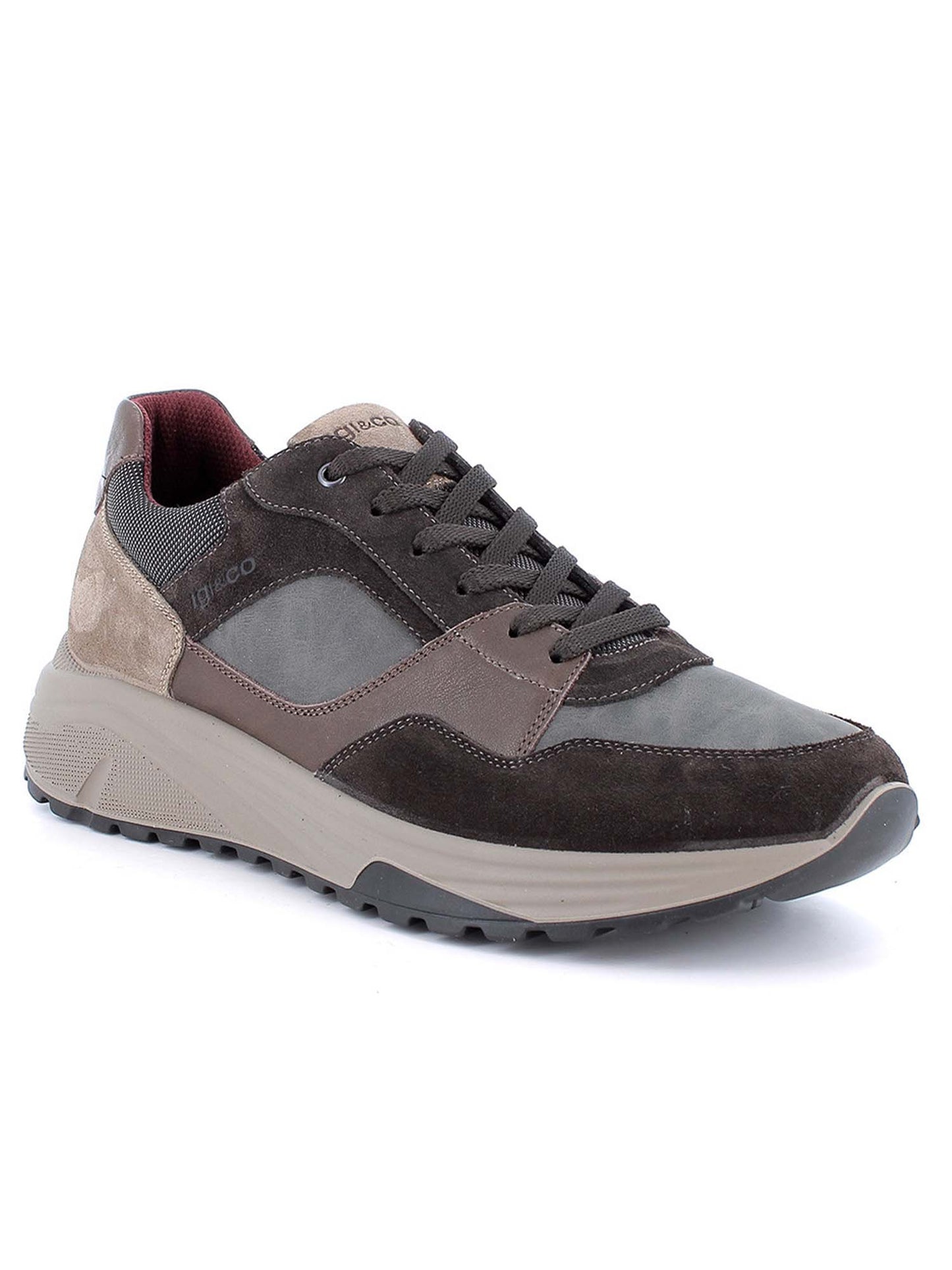 Igi&Co Seth, sneakers da uomo marroni