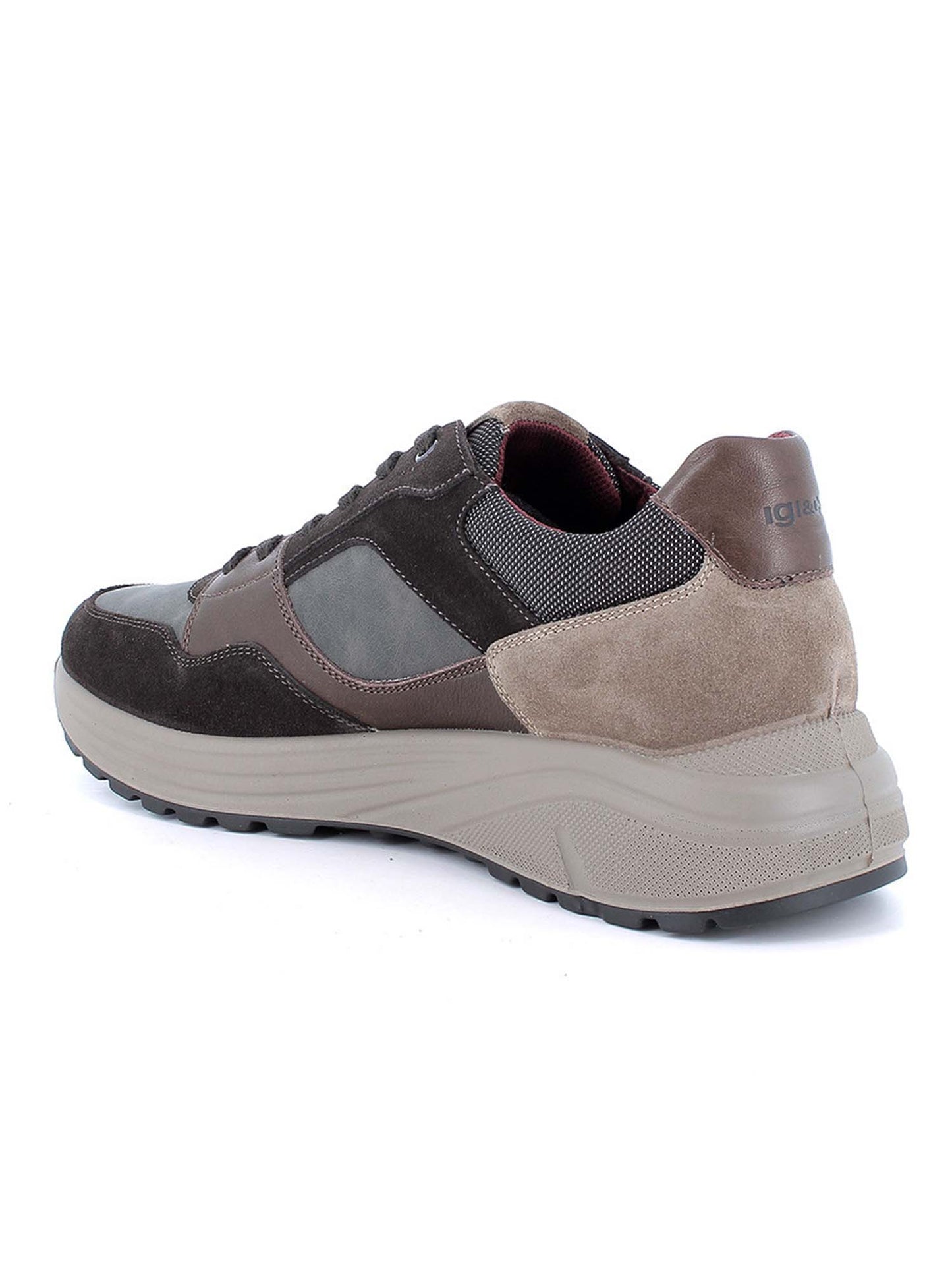 Igi&Co Seth, sneakers da uomo marroni