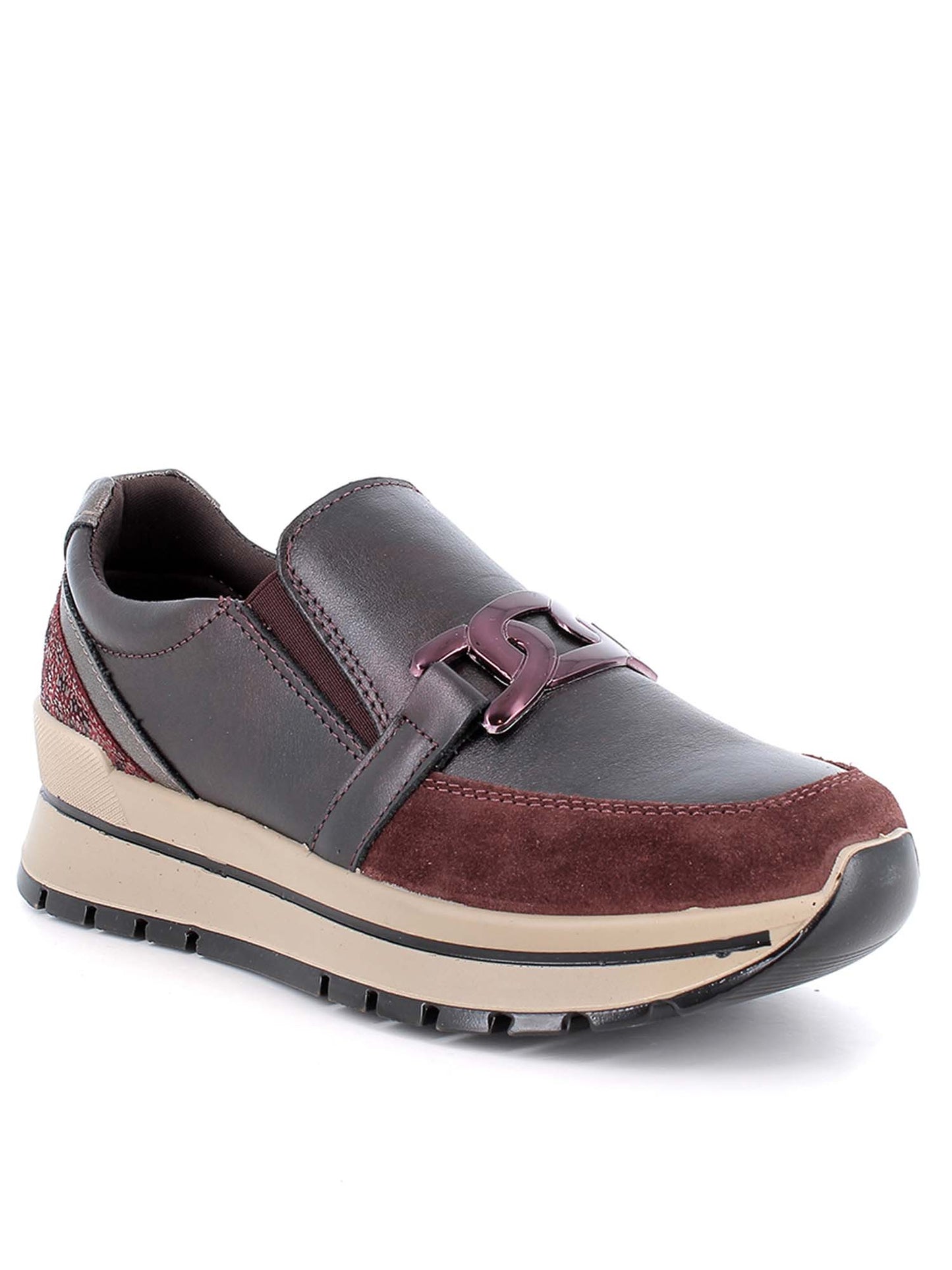 Igi&Co Anika, slip on da donna bordeaux