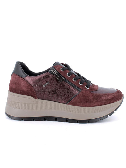 Igi&Co Kola, sneakers da donna bordeaux