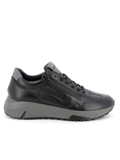 SNEAKERS DOPPIA CHIUSURA SETH IGI&CO DA UOMO NERO