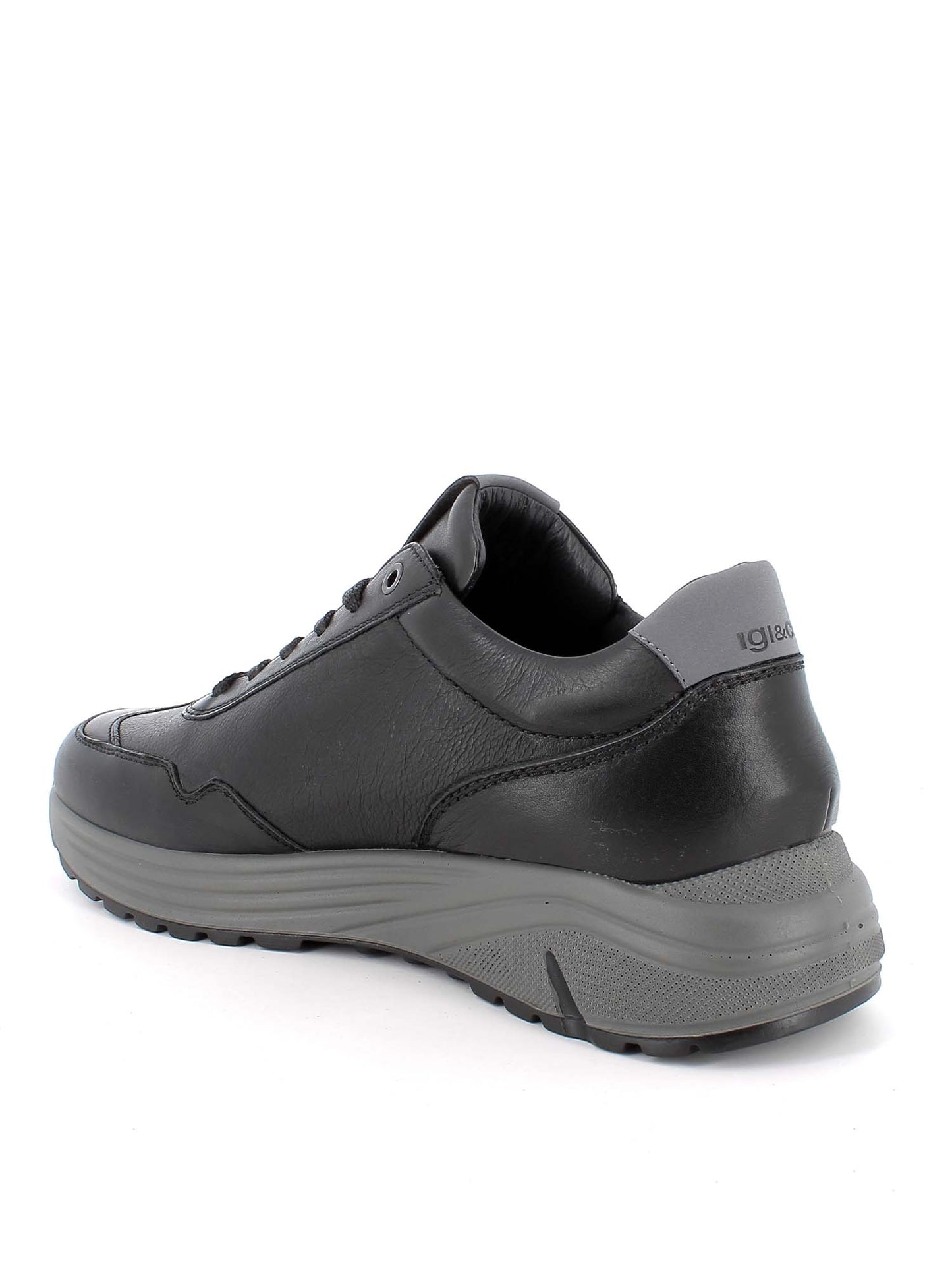 SNEAKERS DOPPIA CHIUSURA SETH IGI&CO DA UOMO NERO