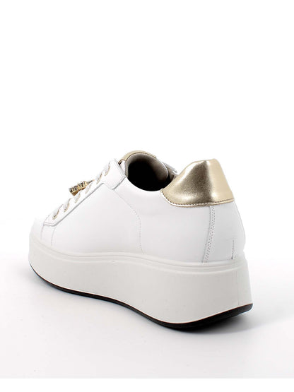 SNEAKERS ALLY CON PLATFORM IGI&CO DA DONNA BIANCO