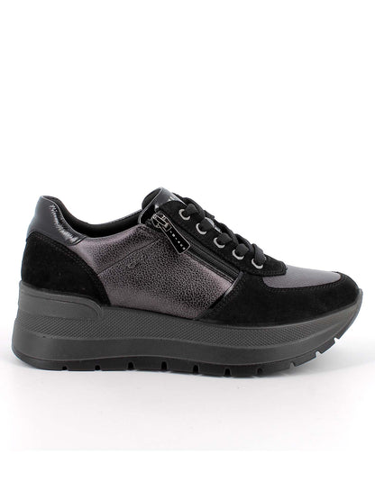 SNEAKERS KOLA IGI&CO DA DONNA NERO