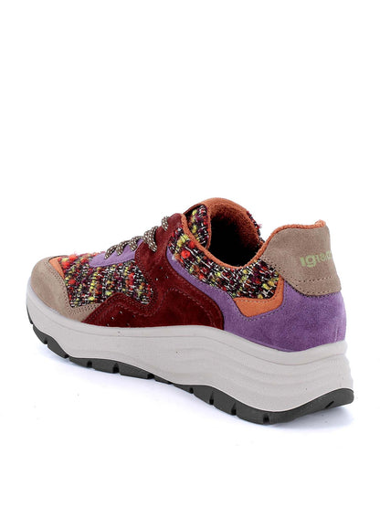 SNEAKERS KELLY CON ZEPPA IGI&CO DA DONNA MULTICOLOR