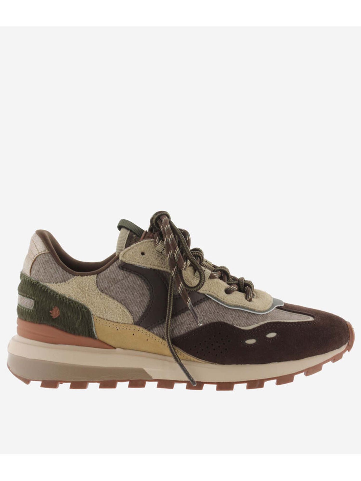 Victoria Luna, sneakers da donna marrone