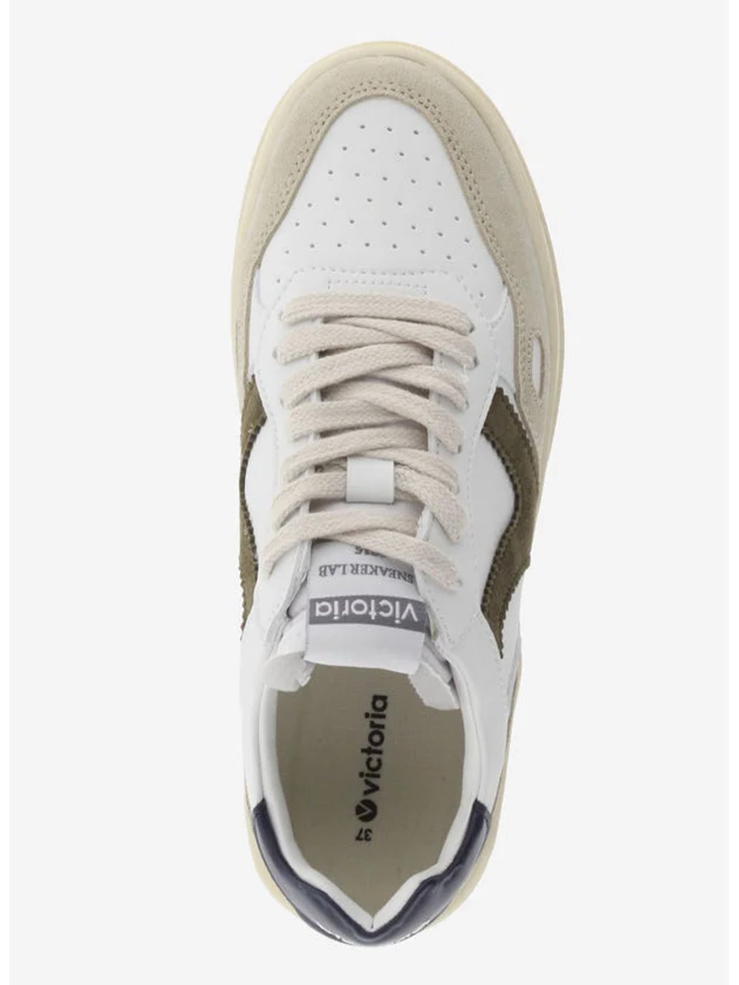 SNEAKERS SEUL VICTORIA DA UOMO BIANCO BLU