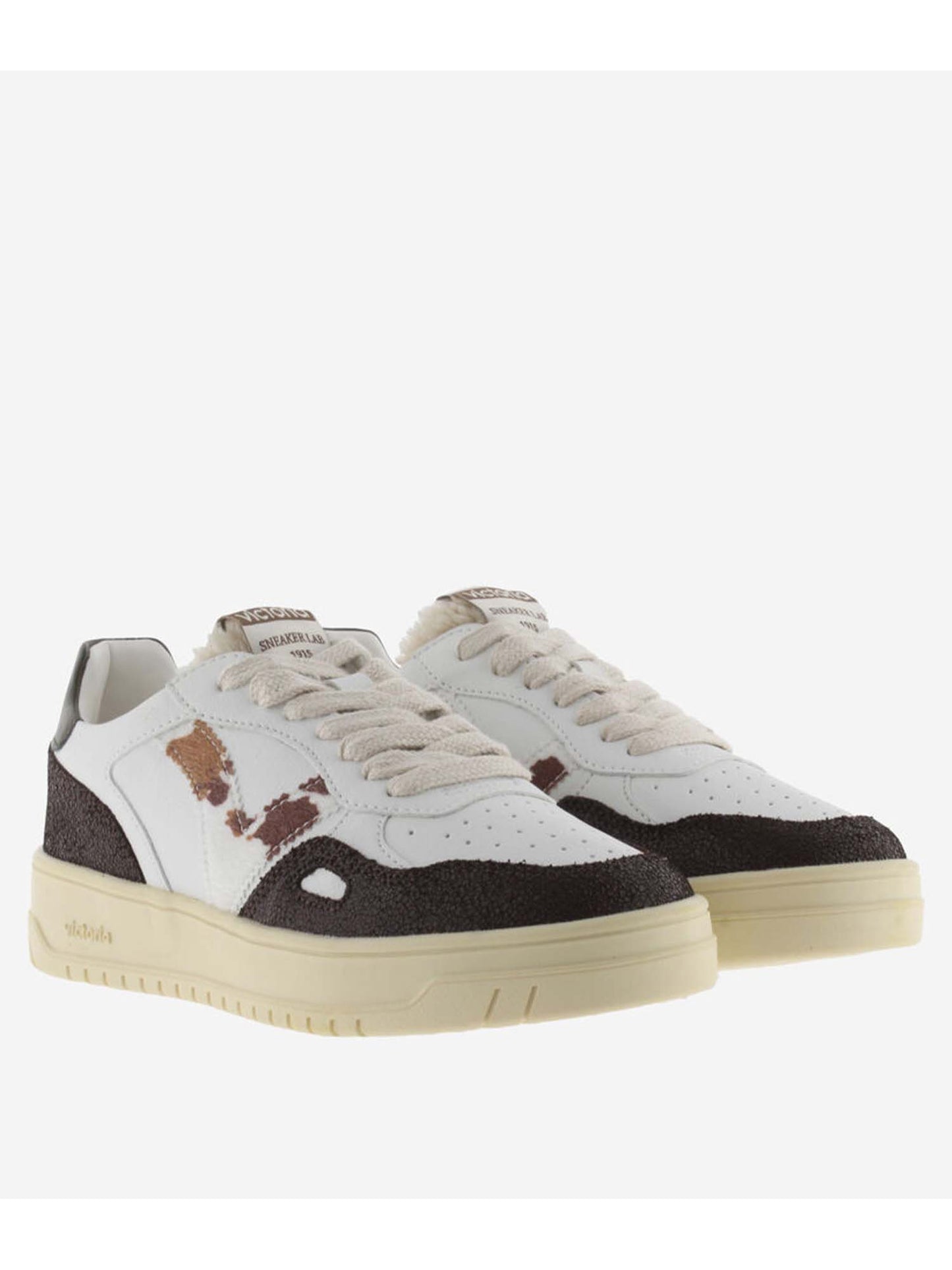 Victoria Seul, sneakers da donna marroni
