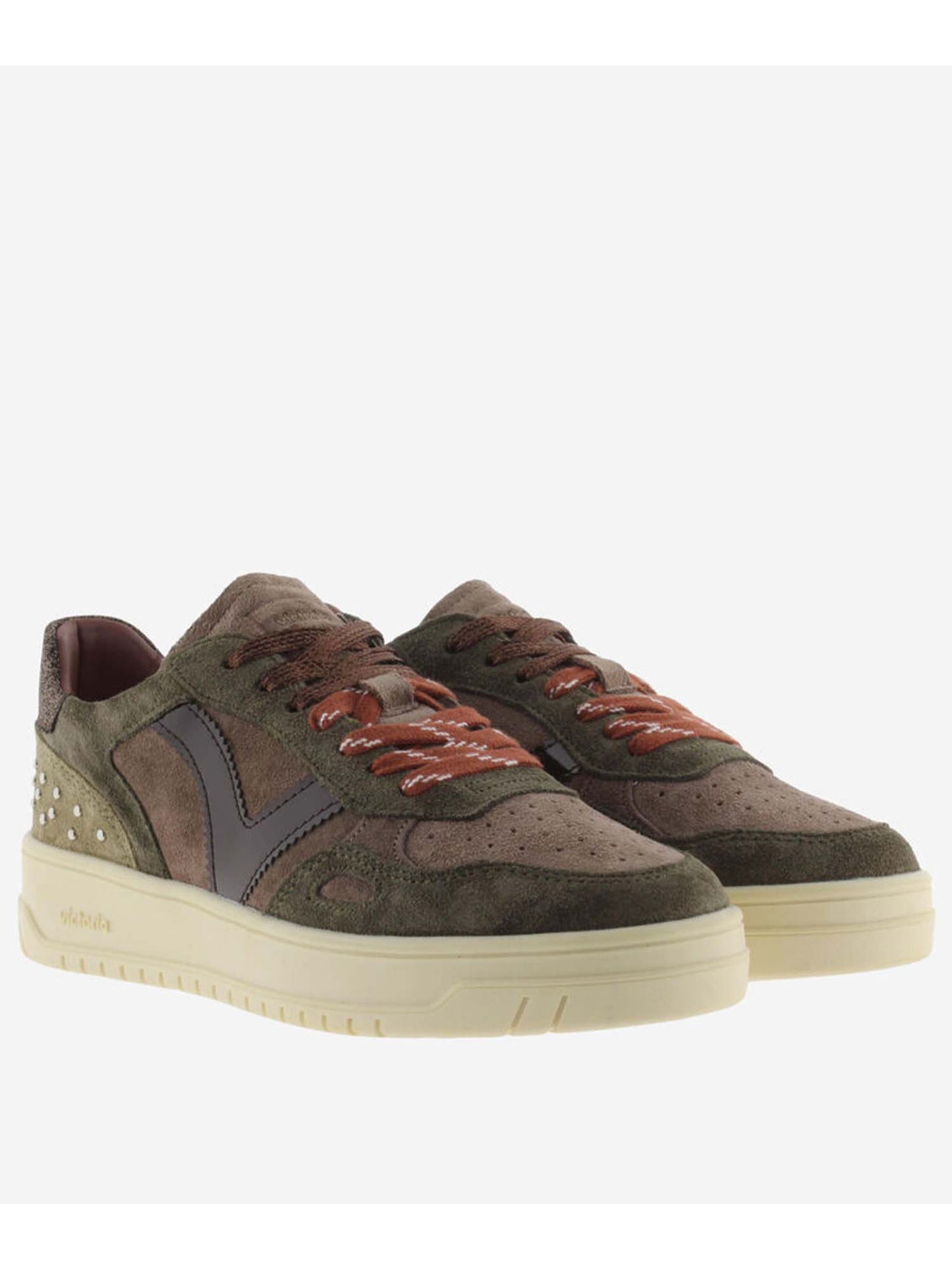 Victoria Seul, sneakers da donna kaki