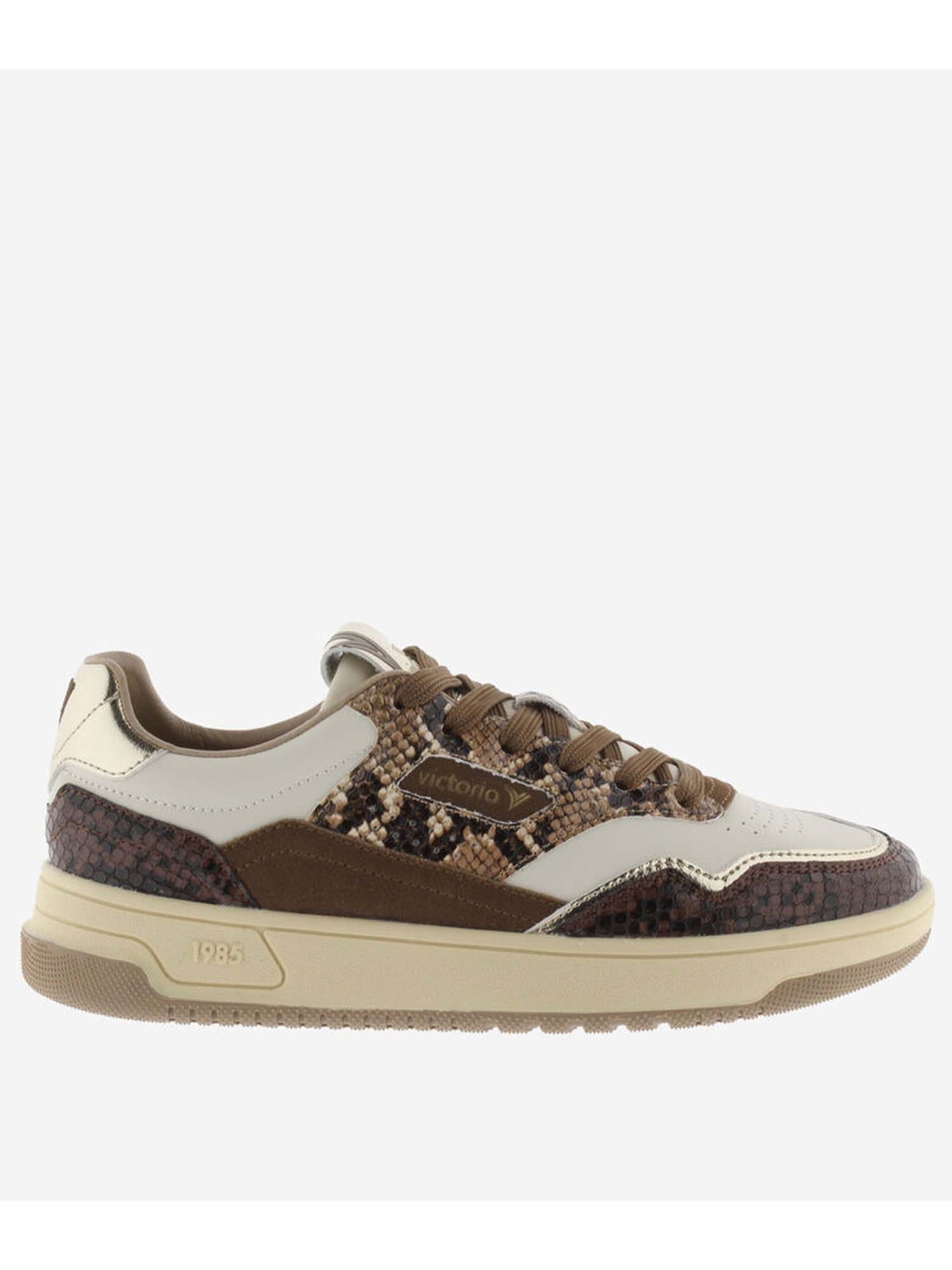 Victoria C80-Snake, sneakers da donna marroni
