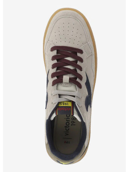 Victoria smash suede sneakers da uomo taupe