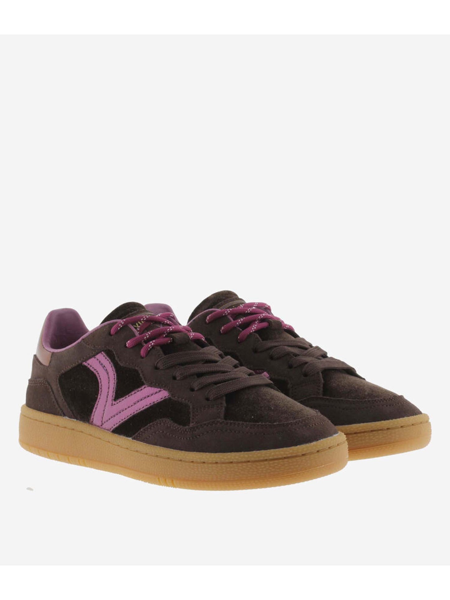 Victoria Smash Velvet, sneakers da donna marroni