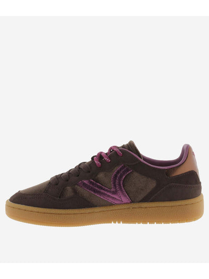 Victoria Smash Velvet, sneakers da donna marroni