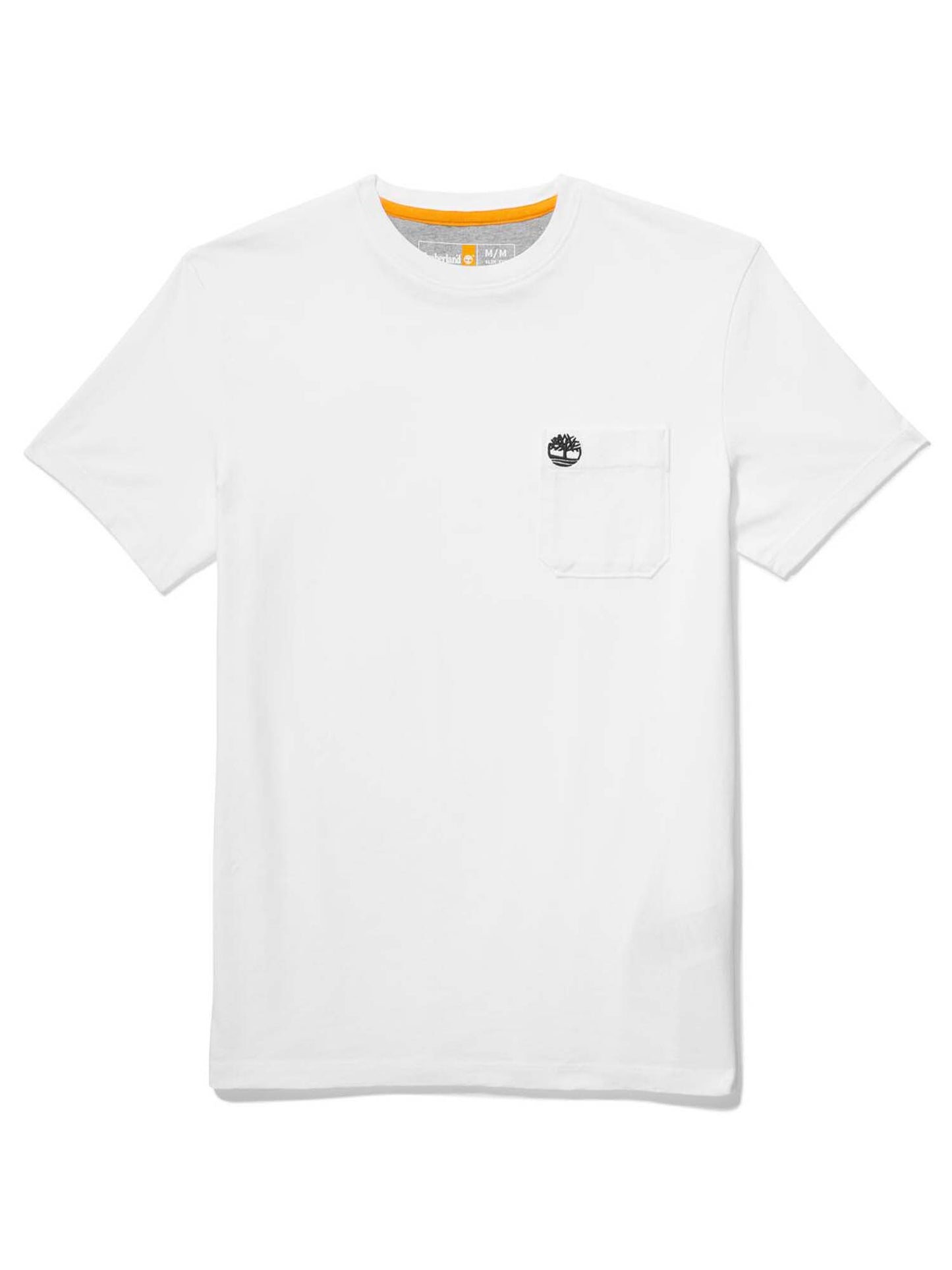 T-SHIRT CON TASCA TIMBERLAND UOMO BIANCO