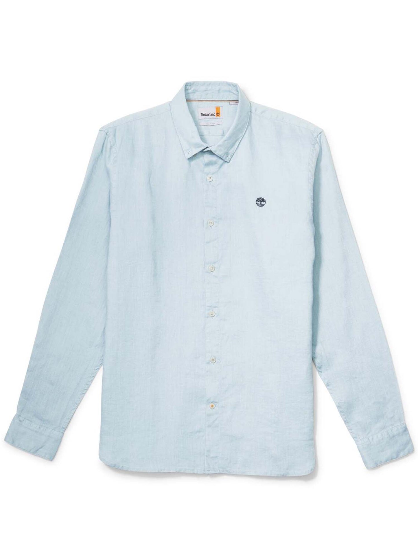 CAMICIA IN LINO TIMBERLAND UOMO CELESTE
