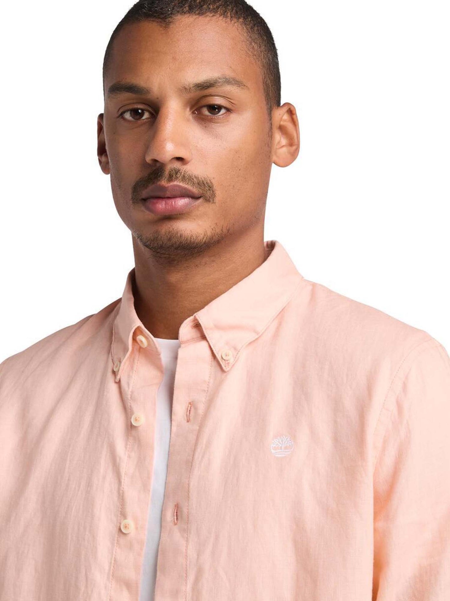 CAMICIA IN LINO TIMBERLAND UOMO ROSA