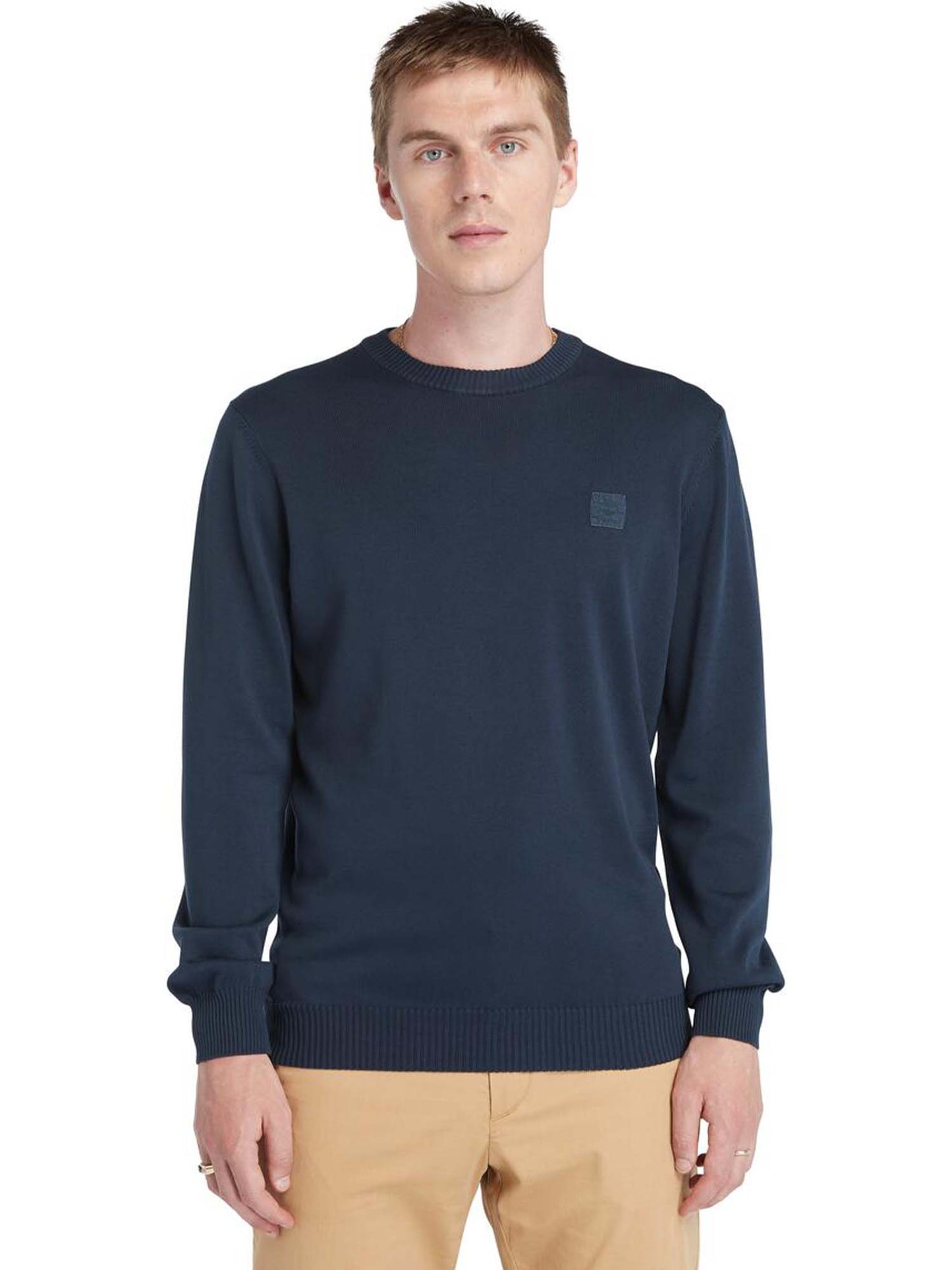 MAGLIA GIROCOLLO TIMBERLAND UOMO BLU