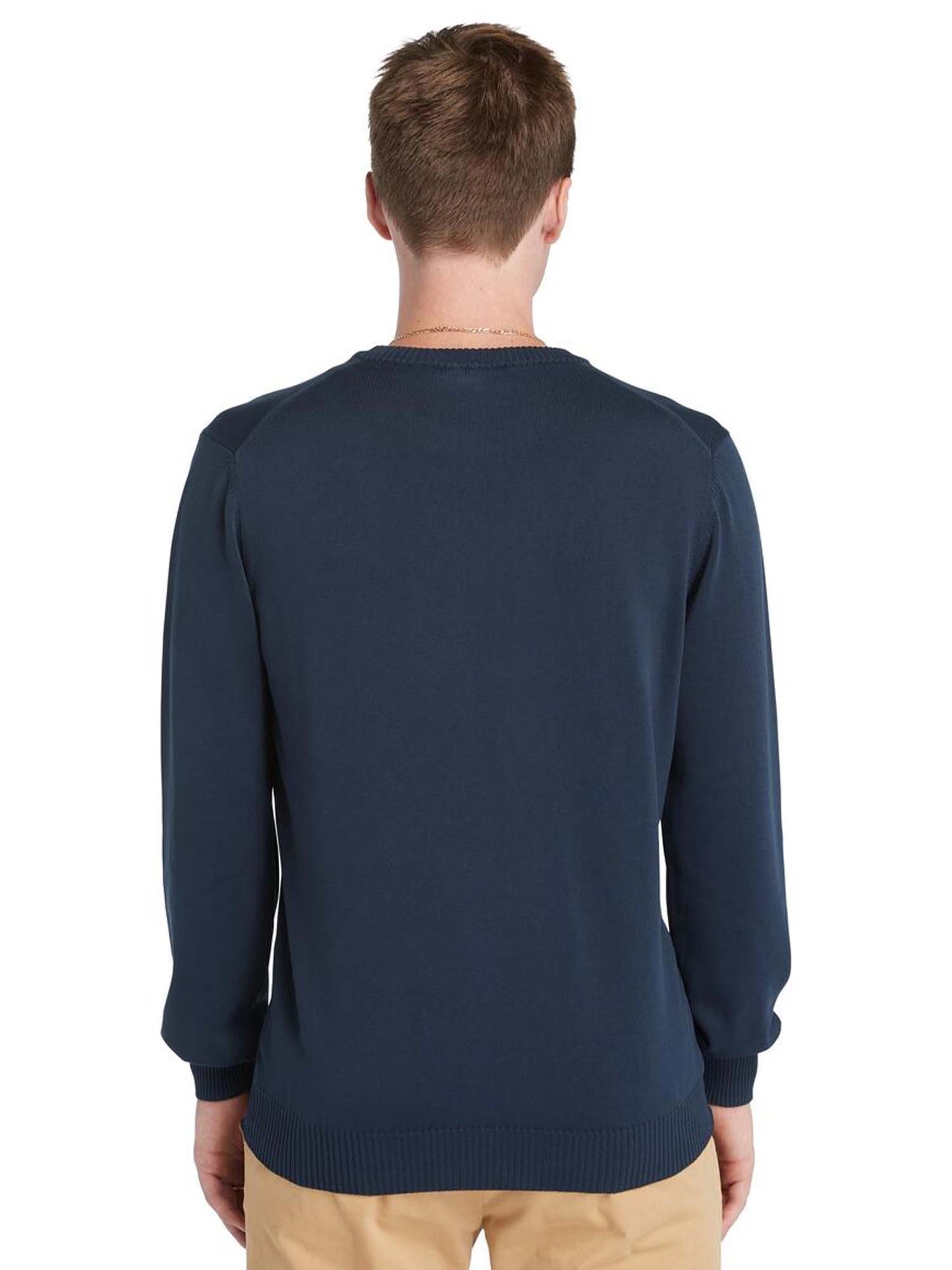 MAGLIA GIROCOLLO TIMBERLAND UOMO BLU