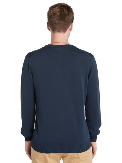 MAGLIA GIROCOLLO TIMBERLAND UOMO BLU