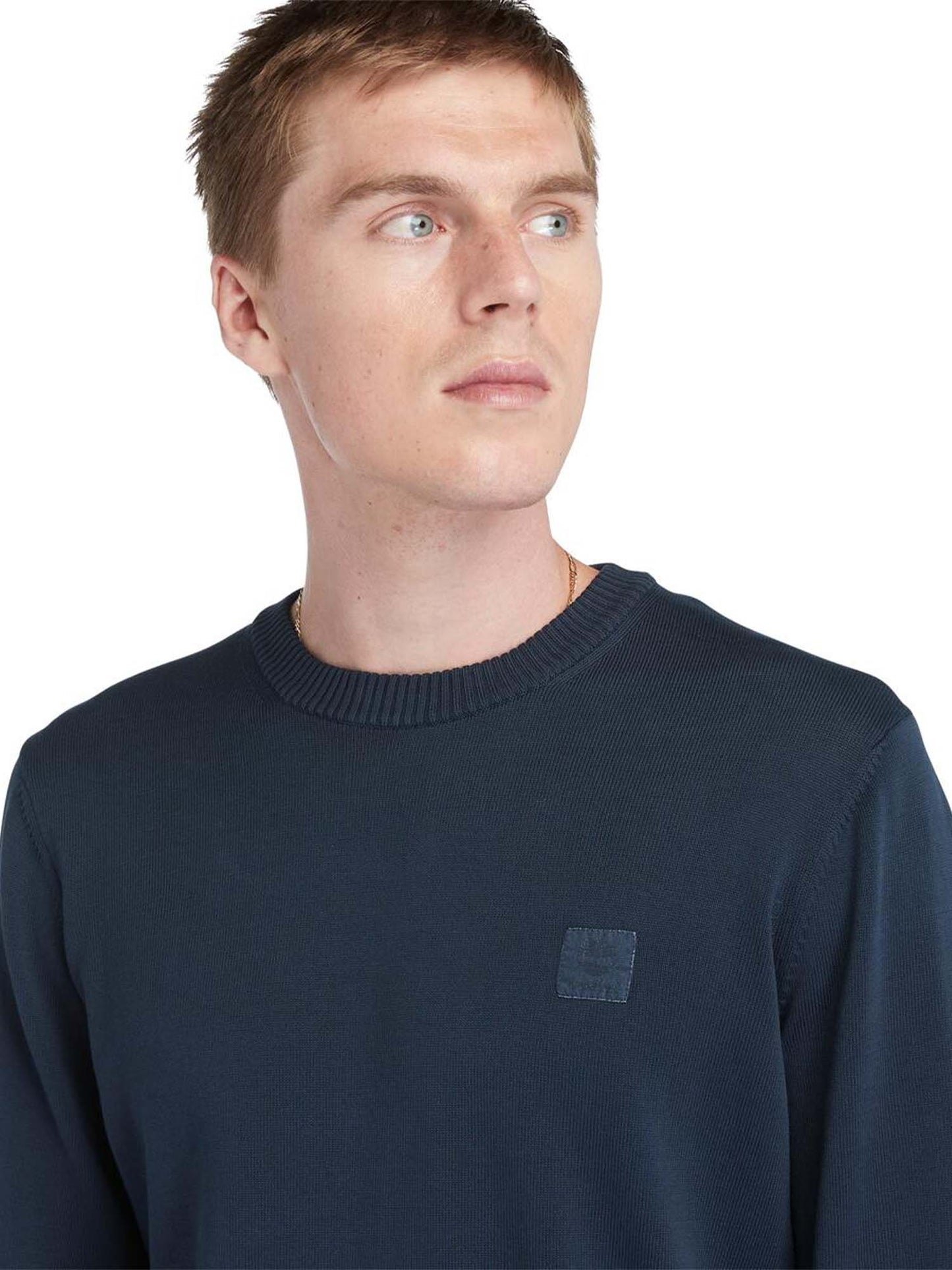 MAGLIA GIROCOLLO TIMBERLAND UOMO BLU