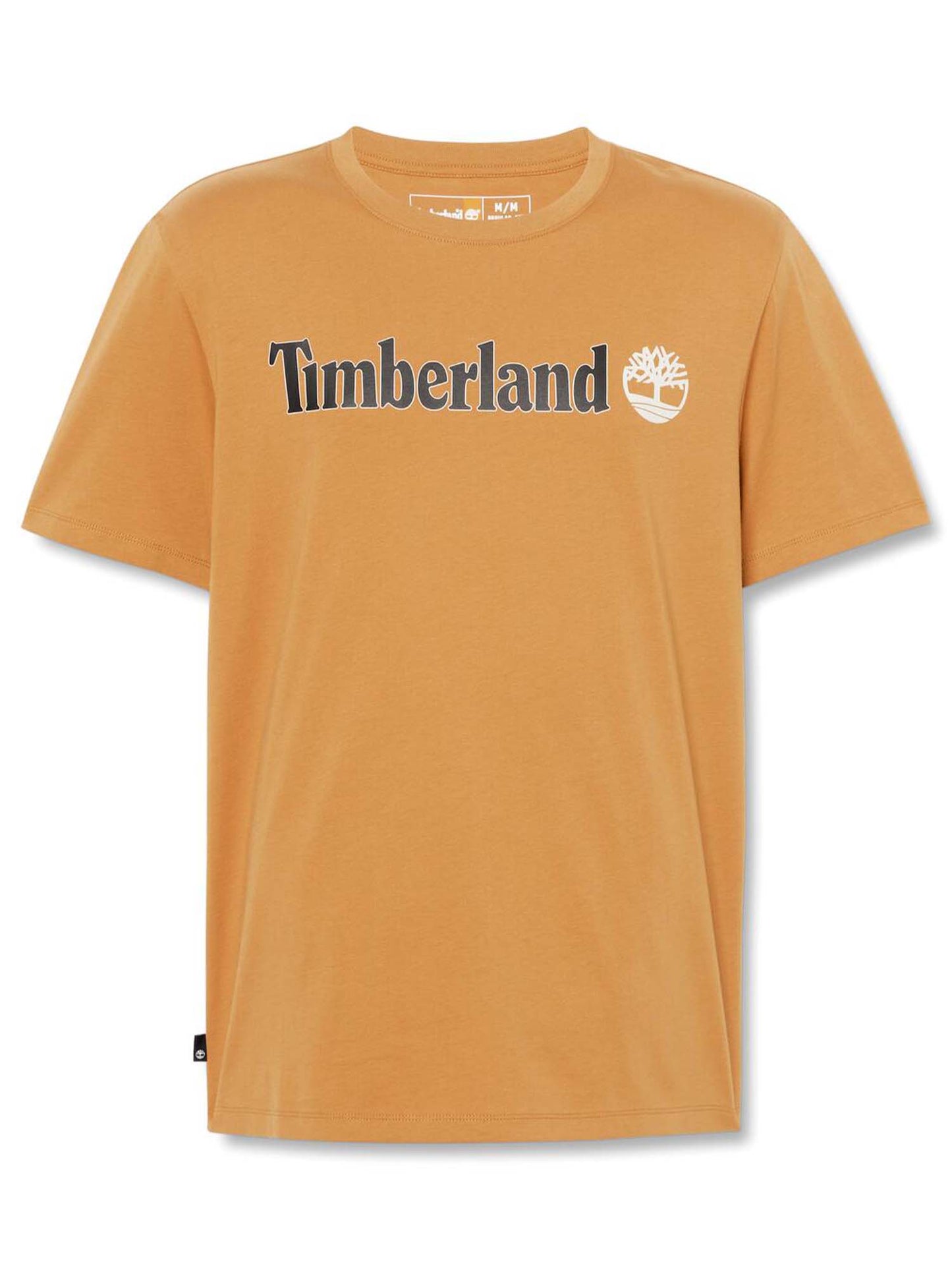 T-SHIRT CON LOGO LINEARE TIMBERLAND UOMO OCRA