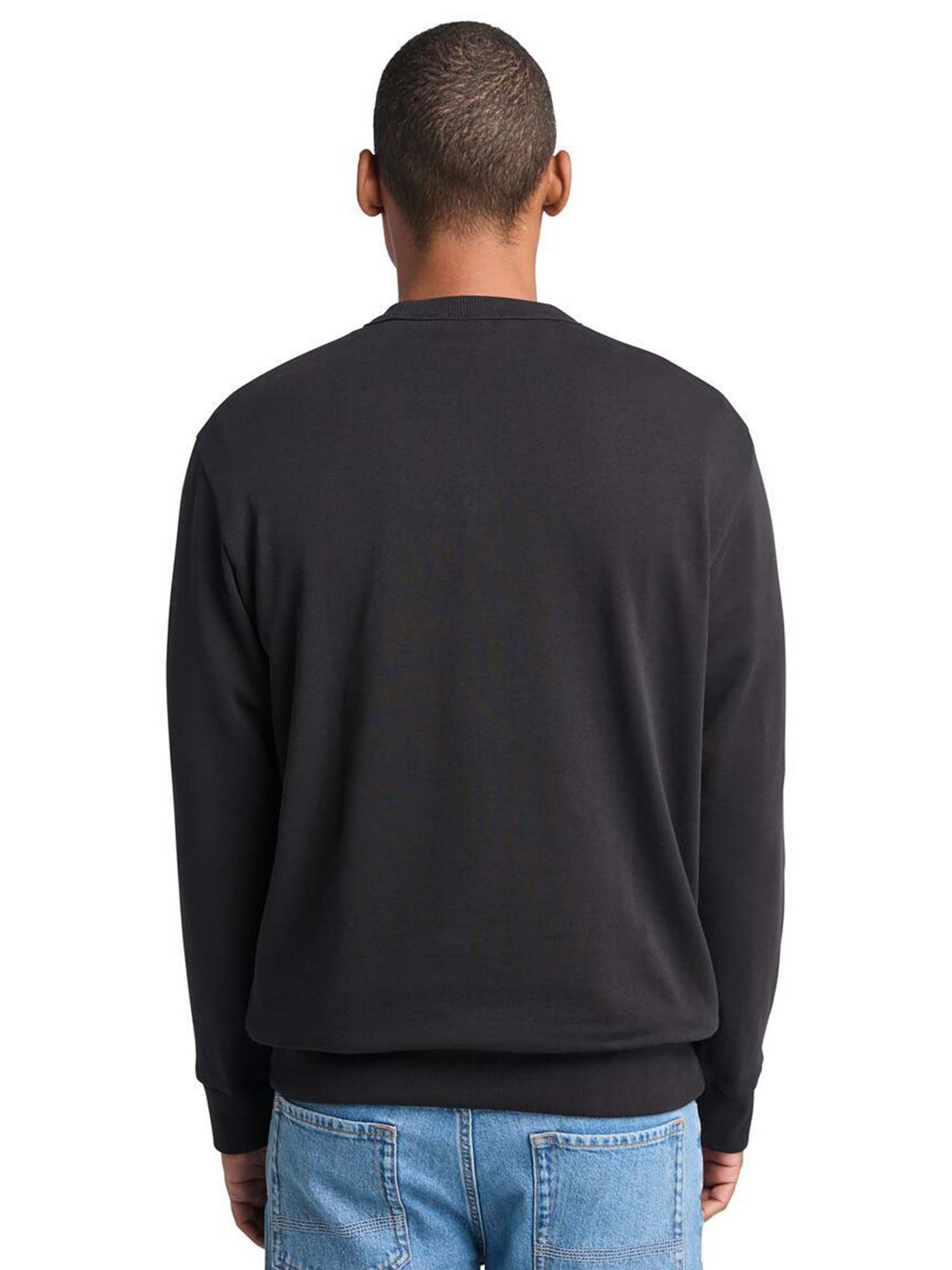 FELPA GIROCOLLO TIMBERLAND UOMO NERO