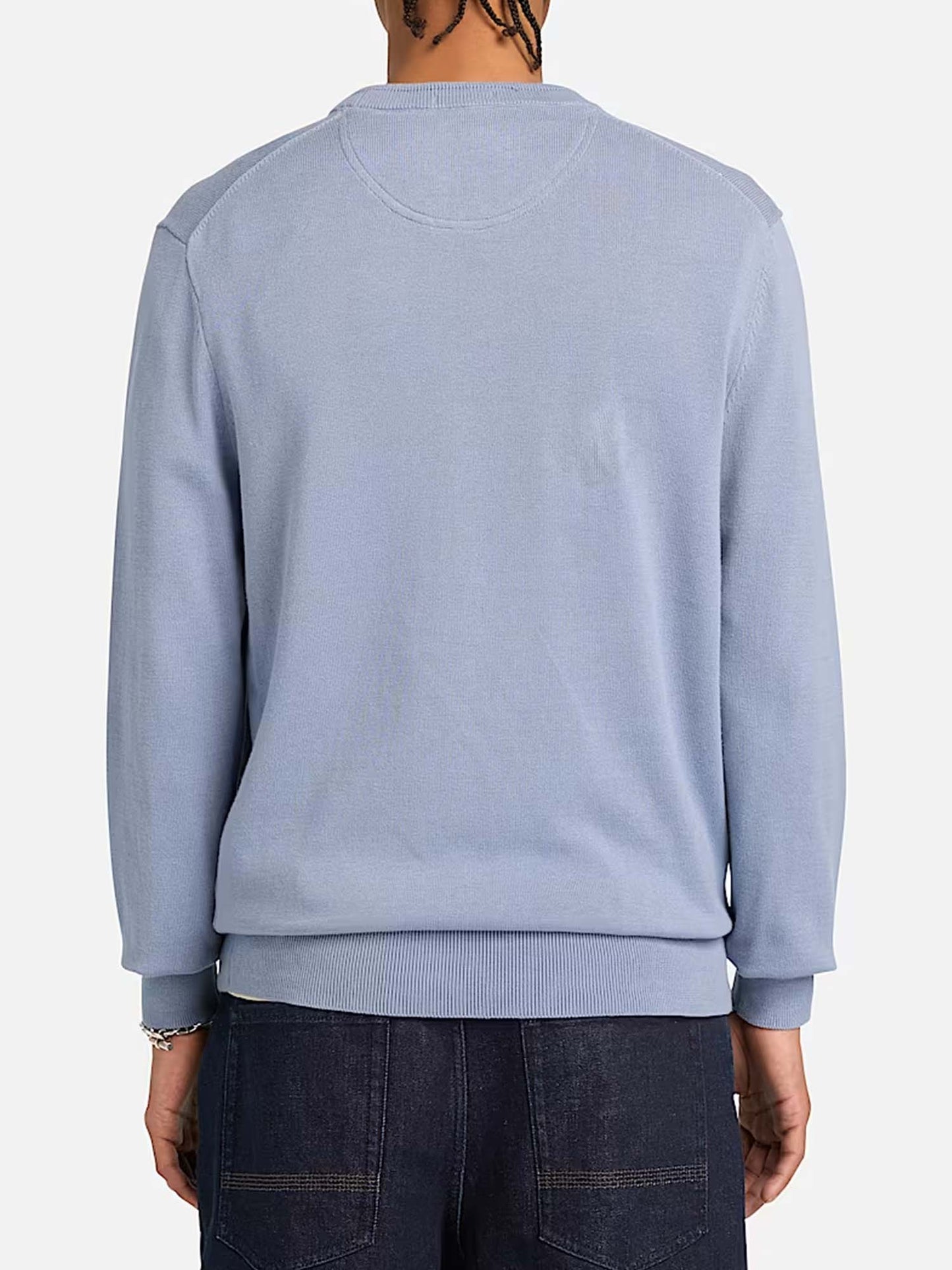 Maglia Timberland Williams River da uomo in cotone blu casual