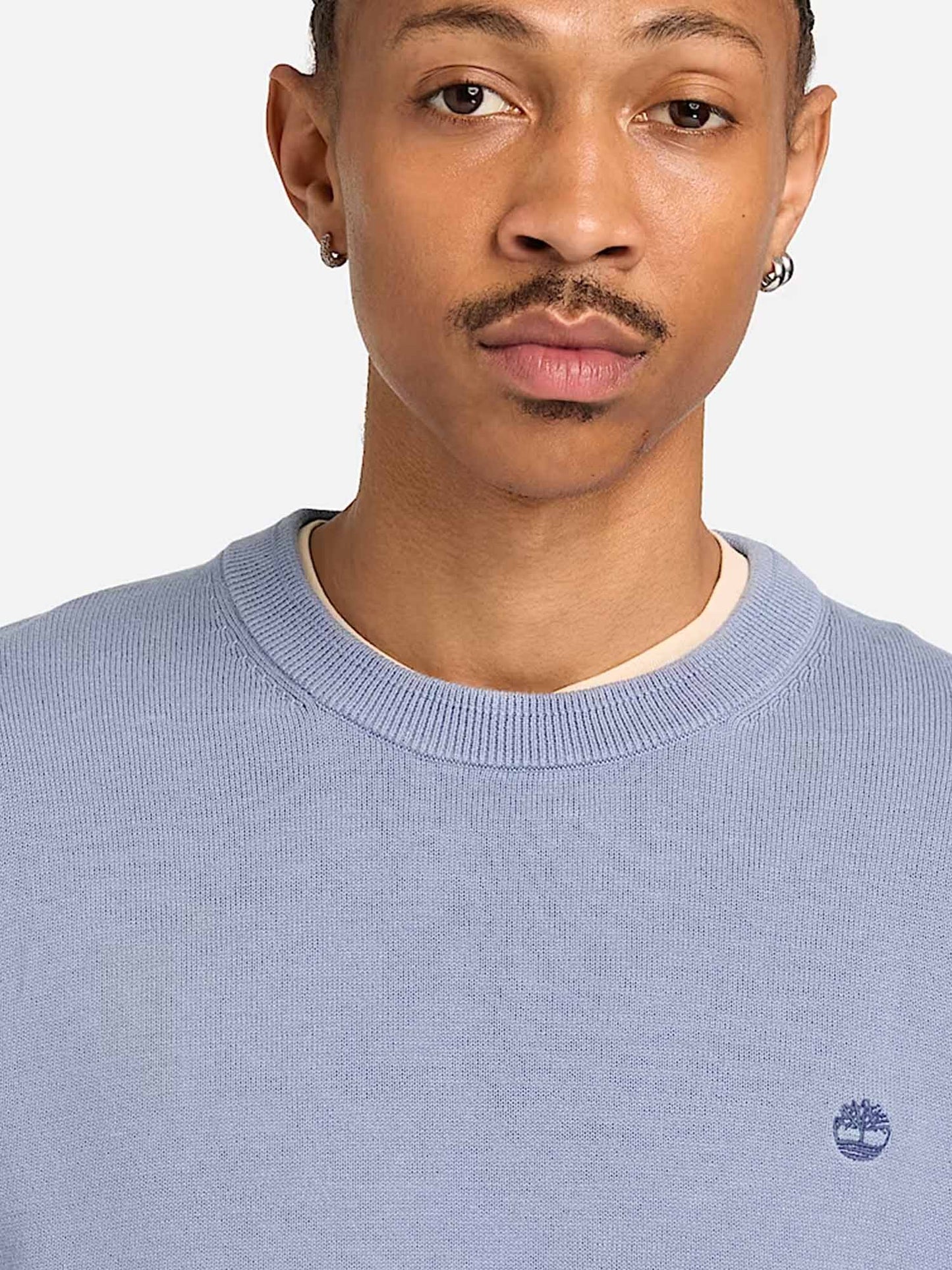 Maglia Timberland Williams River da uomo in cotone blu casual