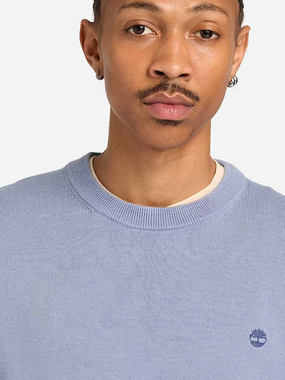 Maglia Timberland Williams River da uomo in cotone blu casual