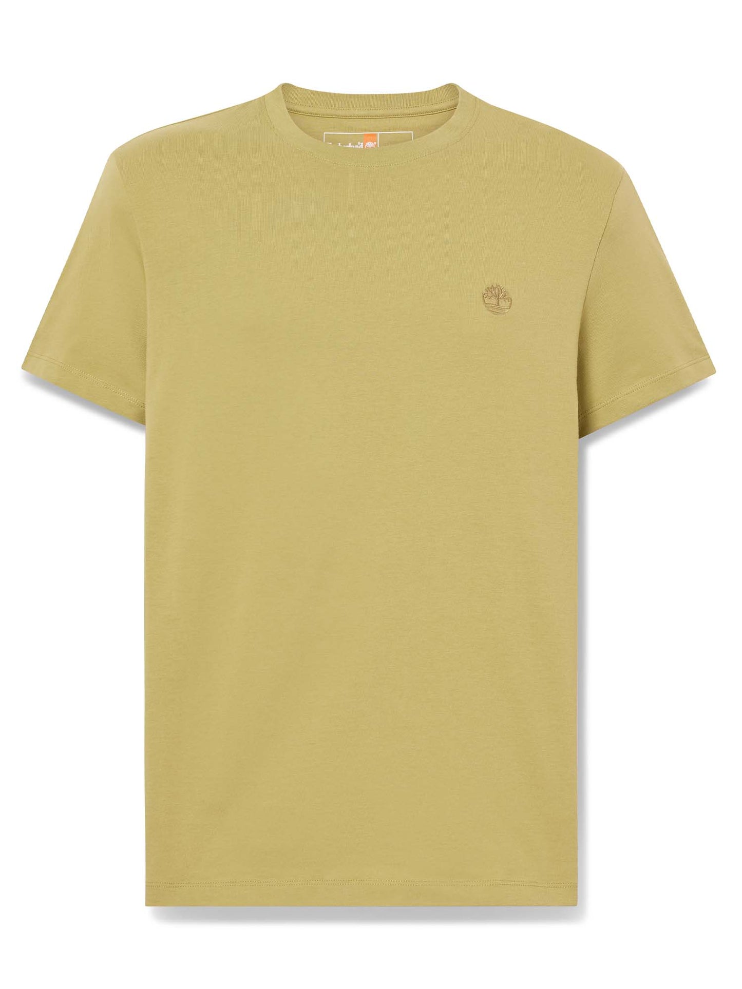 Timberland Dunstan River, t-shirt verde da uomo in cotone biologico