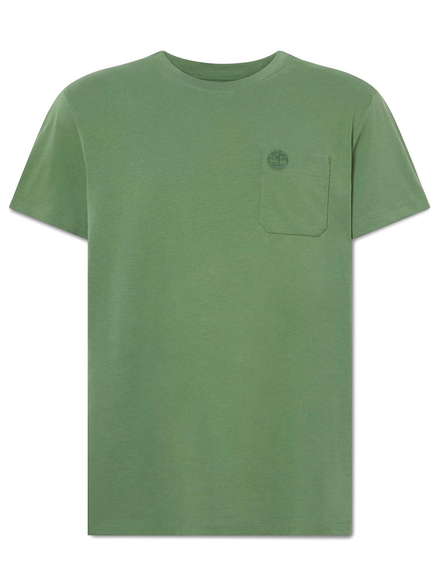 Timberland Dunstan River, t-shirt slim verde da uomo casual